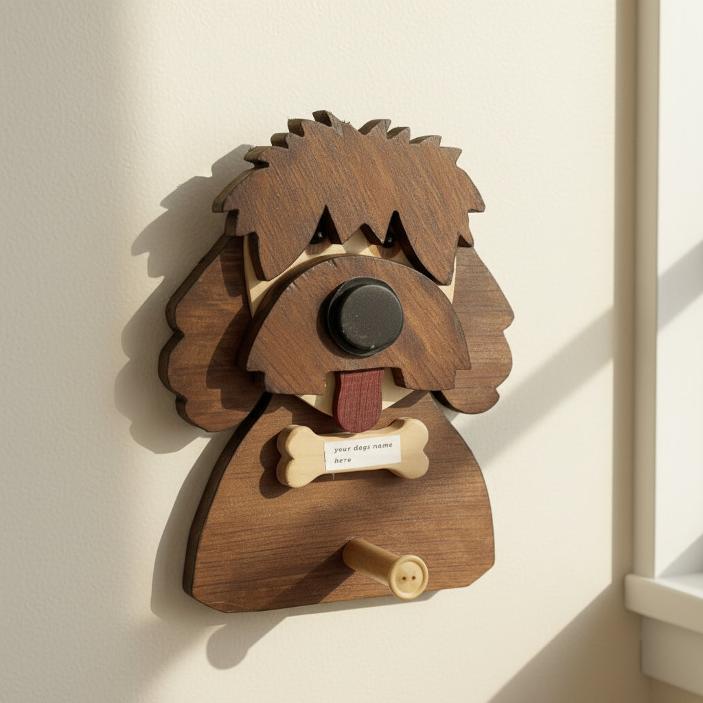 Ron Acton - Wood - Dog Face