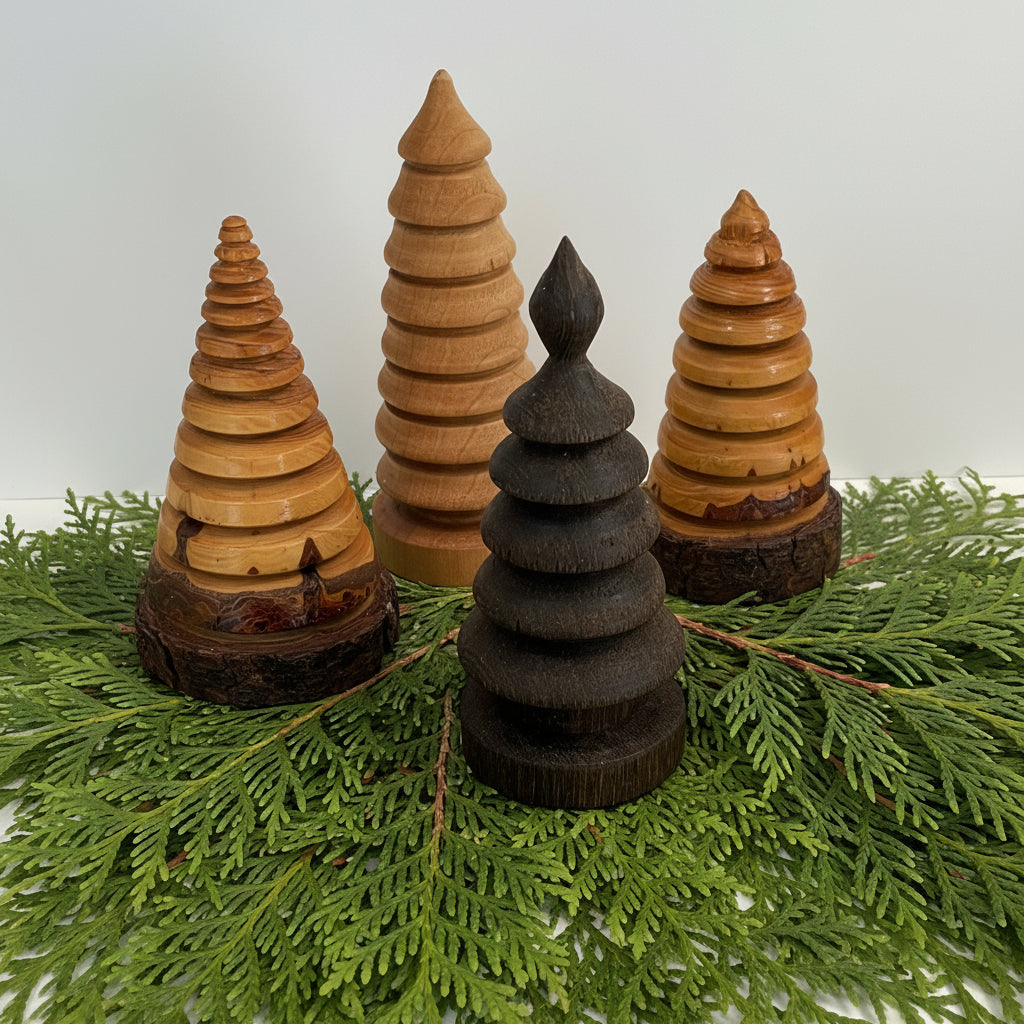 Ron Acton - Wood - Christmas Trees