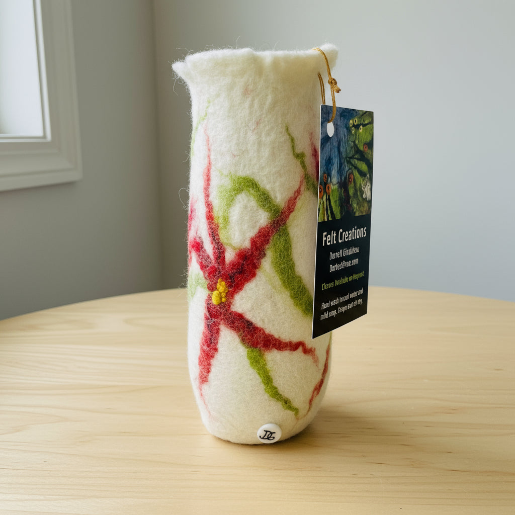 Darrell Giraldeau - Felted Vase  - 6