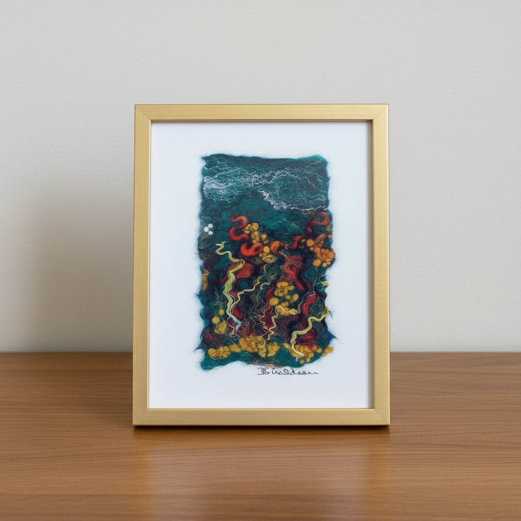 Darrell Giraldeau - Card - Felted art design