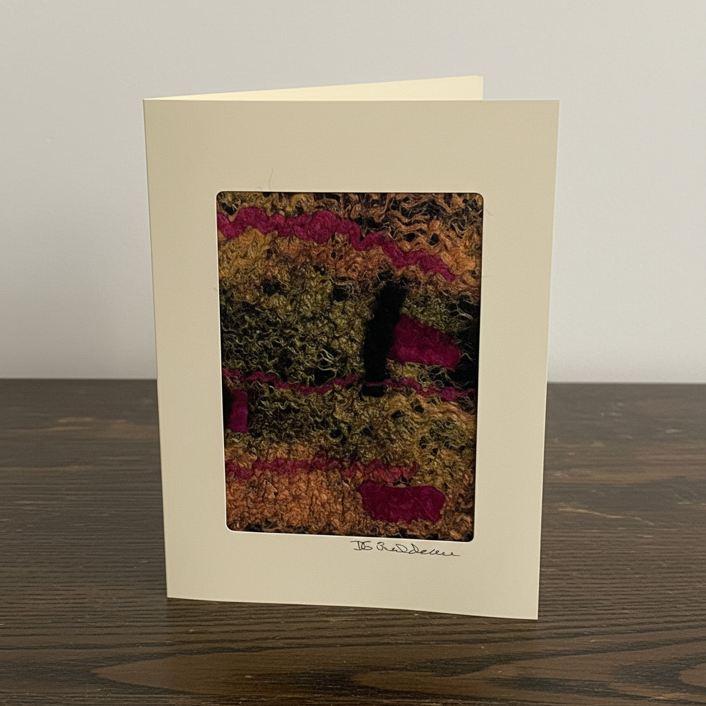 Darrell Giraldeau - Card - Felted art design