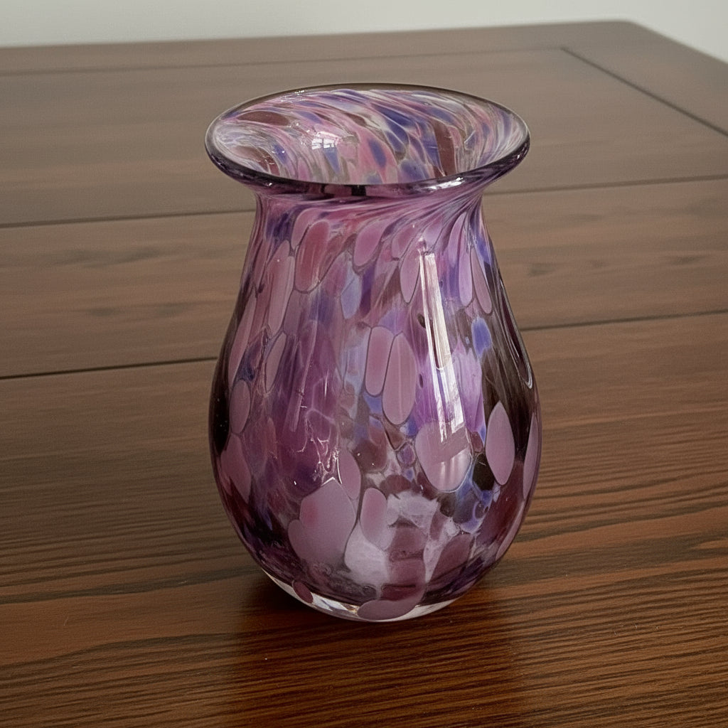 Cinderellas Glass- Glass - Small Vase - 4.75
