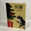 Sandra Russell - Christmas Card - "Define Naughty"