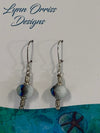 Lynn Orriss - Earrings - White/rainbow crystal