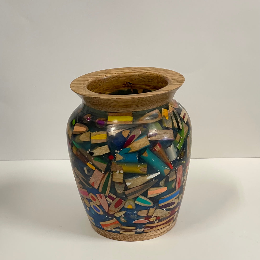 Gordon Grenon - Wood - Coloured Pencil Bowl - 3