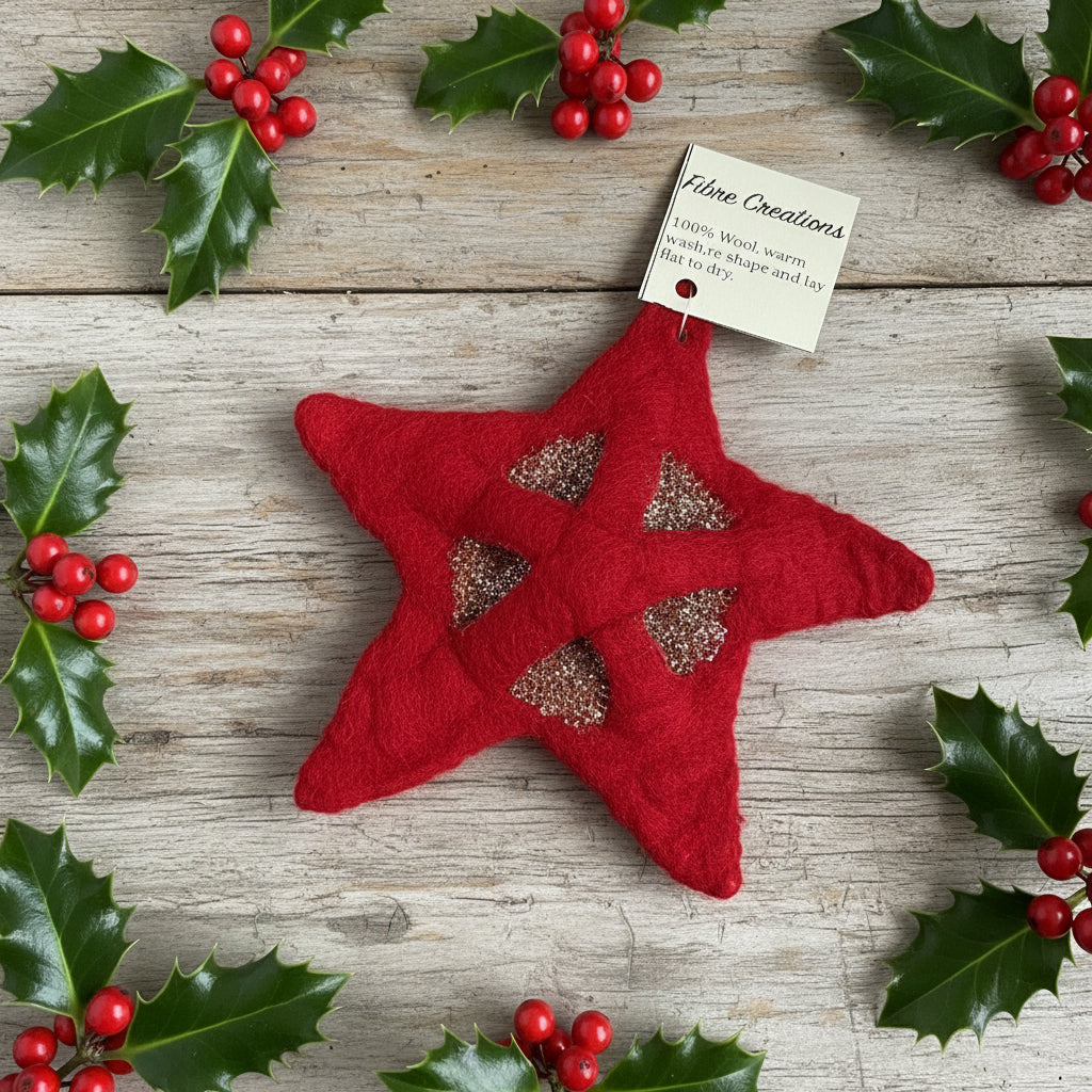 Sally Shivers - Felted Star
