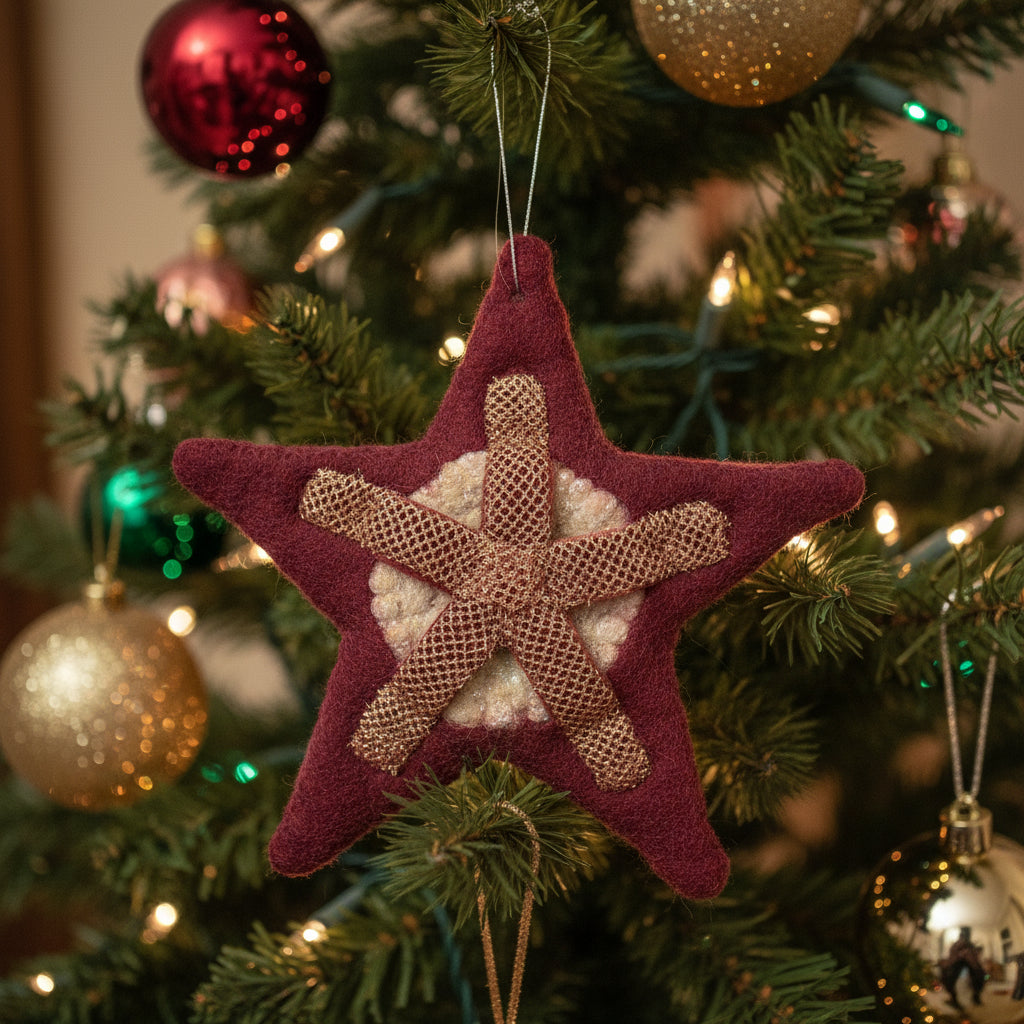 Sally Shivers - Felted Star