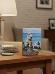 Load image into Gallery viewer, Carol Ann Owers - Painting -&quot; Reaching for the Sky - Beach on Strait of Georgia&quot;
