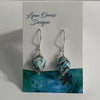 Lynn Orriss - Earrings  -Turquoise/black/white - Medium ball