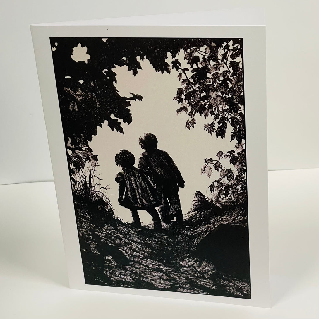 Carol Ann Owers - Card - Little Girl & Boy