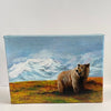 Carol Ann Owers - Painting - Grizzly Against Alaska Range