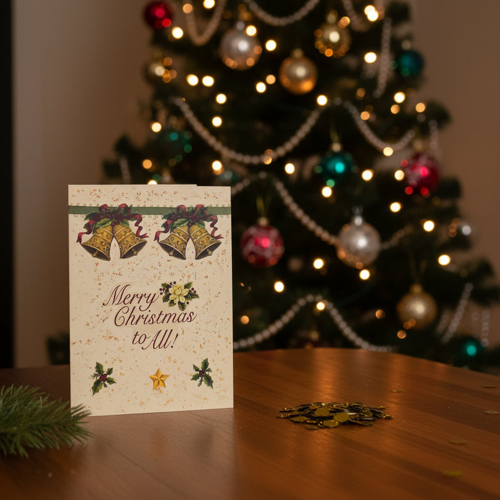 Penny Marshall - Christmas Card - Merry Christmas to All