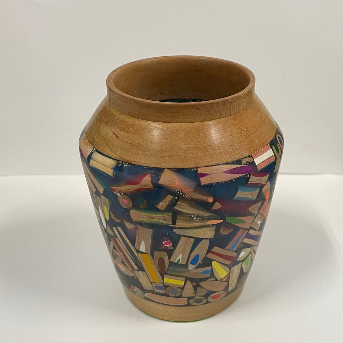 Gordon Grenon - Wood - Coloured Pencil Bowl - 4.75