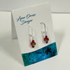 Lynn Orriss - Earrings - Red Crystal