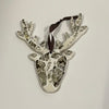 Deidre Michael - Christmas Ornament - Mosaic Deer Head