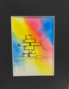 Dianne Mercredi - Pen & Watercolour - Inukshuk - 8" x 10" matted