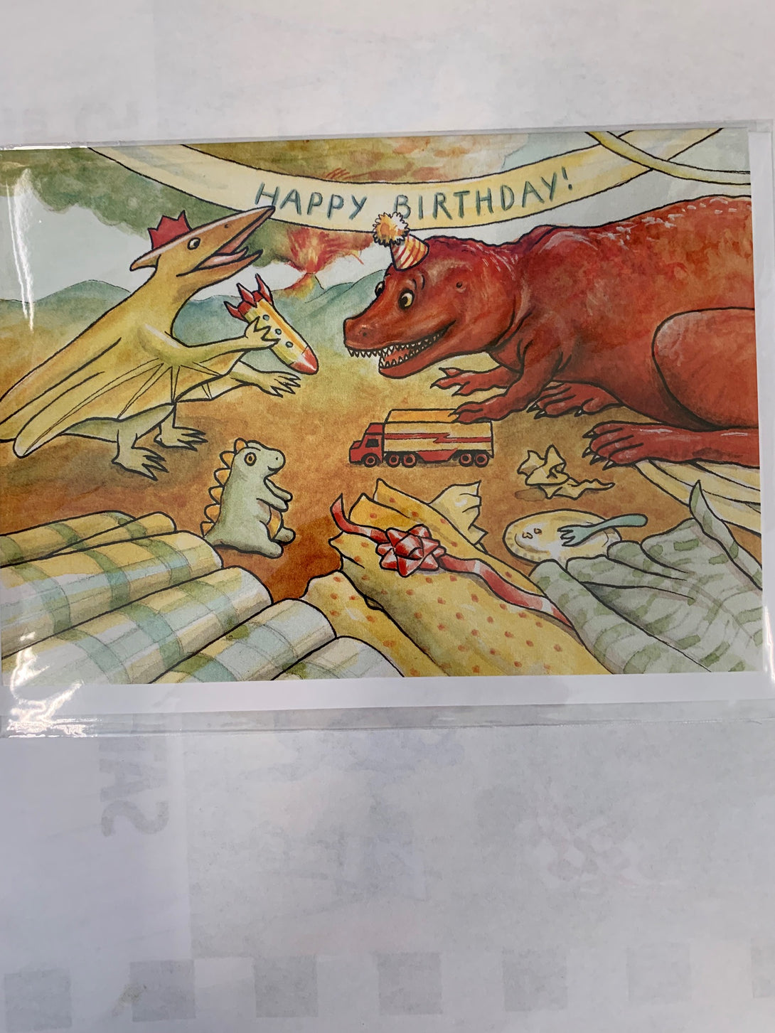 Andrea Walters - Card - Dinosaur Happy Birthday