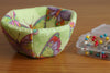 Monika Easy - Textile- Tiny bowl - Butterflies - 2.25" diameter