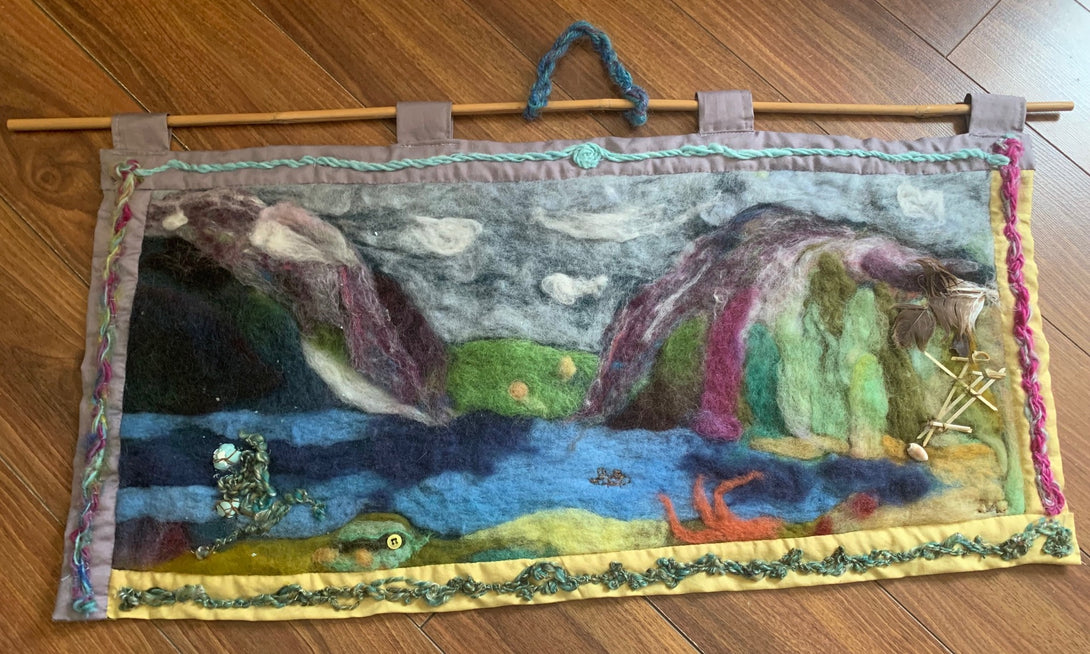 Jeanette Niet - Cameron Lake - Wall Hanging  30