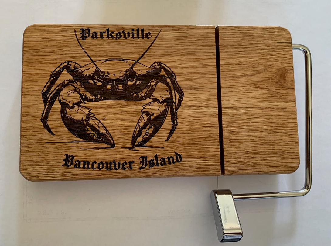 Colin Parker - Wood Cheese Board - Crab Motif 10