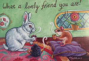 Andrea Walters - Card - "What a Lovely Friend You Are"