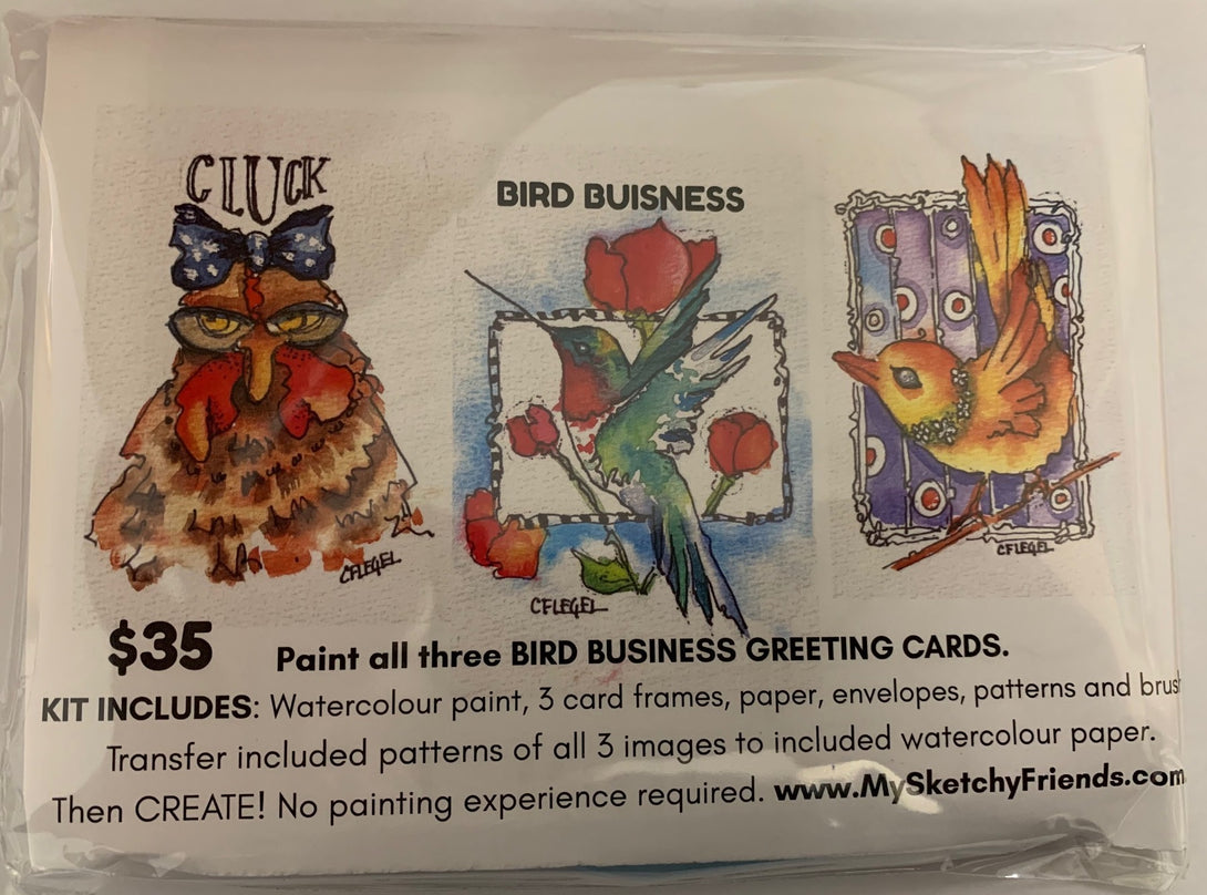 Carla Flegel - Card Kit - Bird Business