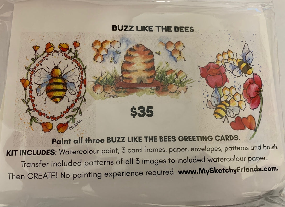 Carla Flegel - Card Kit - Buzz Like The Bees