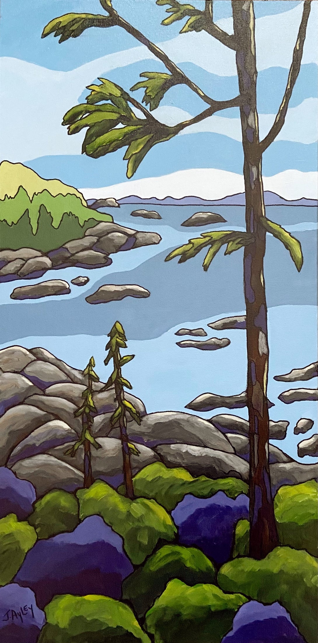Pacific Vista, by Joanne Ayley by Joanne Ayley - McMillan Arts Centre - Vancouver Island Art Gallery