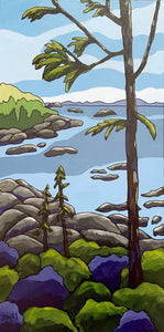 Pacific Vista, by Joanne Ayley - Joanne Ayley - McMillan Arts Centre Gallery, Gift Shop and Box Office - Vancouver Island Art Gallery