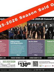 Load image into Gallery viewer, Oceanside Classical Concerts 2025-2026 Season - 4 concert series -  - Box Office - McMillan Arts Centre &amp; MAC Box Office

