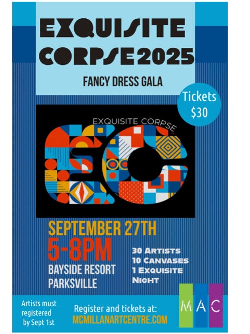 EXQUISITE CORPSE GALA EVENT -  - Event Tickets - McMillan Arts Centre & MAC Box Office