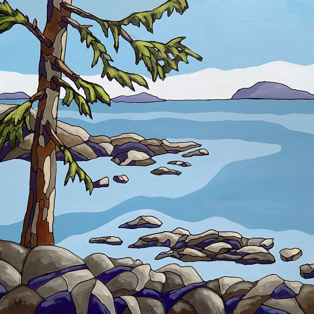 West Coast Vibe, by Joanne Ayley - Joanne Ayley - McMillan Arts Centre Gallery, Gift Shop and Box Office - Vancouver Island Art Gallery