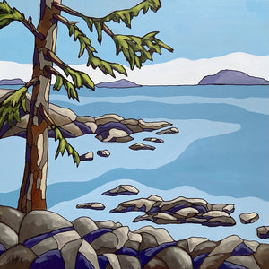 West Coast Vibe, by Joanne Ayley by Joanne Ayley - McMillan Arts Centre - Vancouver Island Art Gallery
