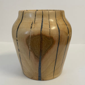 Gordon Grenon - Wood - Bowl made of Resin & Japanese Plum  2" x 3 1/2" - Gordon Grenon - Wood - McMillan Arts Centre & MAC Box Office