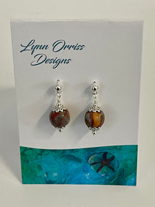 Lynn Orriss - Earrings -Gold trio - McMillan Arts Centre - McMillan Arts Centre Gallery, Gift Shop and Box Office - Vancouver Island Art Gallery