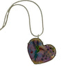 Gina Shear - Pendant - Hummingbird  - heart shape