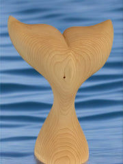 Load image into Gallery viewer, Chris Nash - Wood - Dorsal Fin carved from Bass wood - Chris Nash - McMillan Arts Centre Gallery, Gift Shop and Box Office - Vancouver Island Art Gallery
