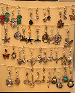 Jane Davidson - Zipper Pull Charm - assorted styles - Jane Davidson - McMillan Arts Centre Gallery, Gift Shop and Box Office - Vancouver Island Art Gallery