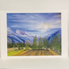 Mary-Ann Quist - Card - Three Sisters, Banff