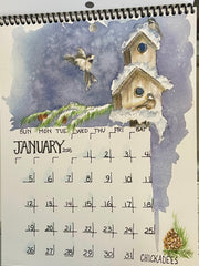 Load image into Gallery viewer, Carla Flegel - 2025 Calendar - Carla Flegel - Calendar - McMillan Arts Centre &amp; MAC Box Office
