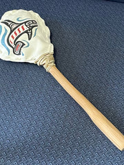 Load image into Gallery viewer, Mike Bellis - Carving - Whale rattle - Mike Bellis - McMillan Arts Centre Gallery, Gift Shop and Box Office - Vancouver Island Art Gallery
