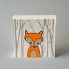 Mary-Ann Quist - Painting - Fox - 4" x 4"