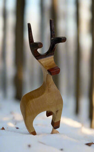 Ron Acton - Wood - Deer - Ron Acton - McMillan Arts Centre Gallery, Gift Shop and Box Office - Vancouver Island Art Gallery