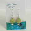 Lynn Orriss - Earrings - Polymer clay  and pearls