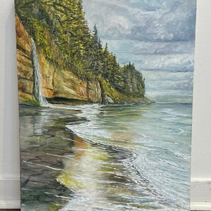 Ray Francis - Oil Painting - "Mystic Beach"  16" x 20"