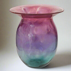 Toni Johnson - Glass - Vase - 5.5" high x 4" wide