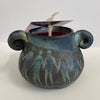 Crystal Burgess - Raku candle - small size