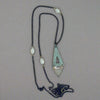 Alasha Lantinga - Necklace - Druzy and 3 moonstones