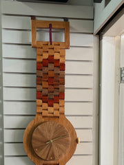 Load image into Gallery viewer, Gary Clark - Wood - Wall Clock - Gary Clark - McMillan Arts Centre Gallery, Gift Shop and Box Office - Vancouver Island Art Gallery
