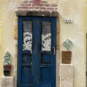 Deidre L. Michael - Mosaic - Blue Door